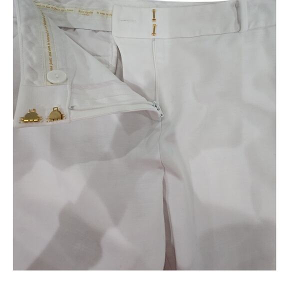 Kate Spade New York White Margaux Pants Size 12 - Picture 6 of 9